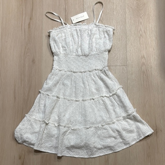 White Eyelet Dress - Picture 3 of 7